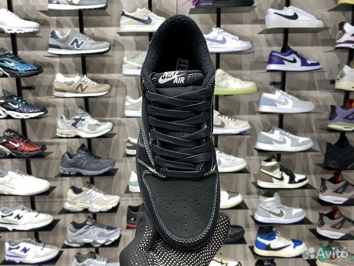 Nike Air Jordan 1 low x Travis Scott Black Phantom