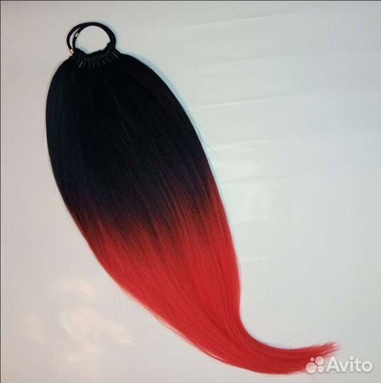 Детские хвостики на резинке