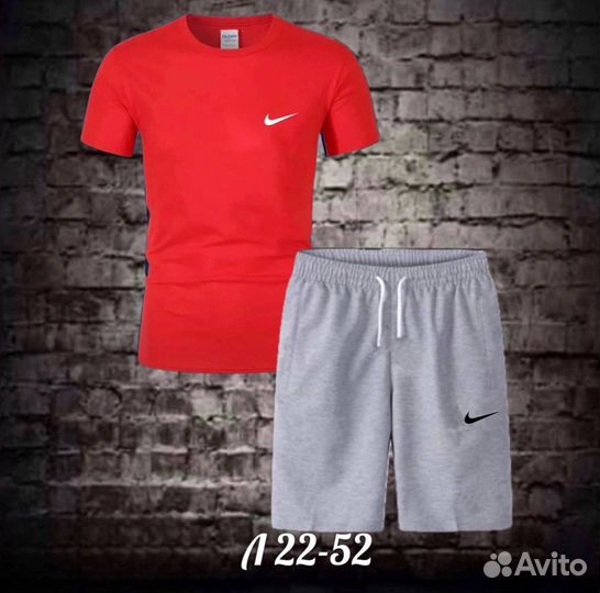 Костюм летний шорты и футболка Nike