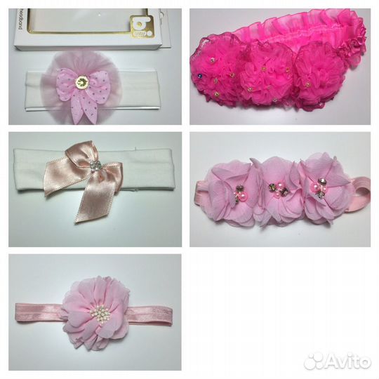 Р. 3-18 мес. Панамки, повязочки, шапки, варежки