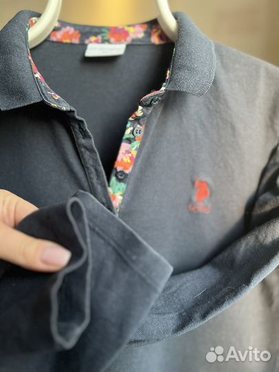 Поло с длинным рукавом U.S. polo asnn