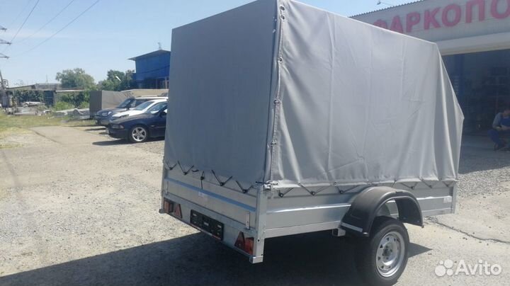 Прицеп Титан 2515 с высоким тентом