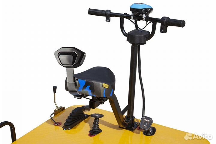 Грузовая электротележка RuTrike склад 1750