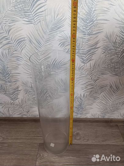 Ваза напольная стекло 70 см