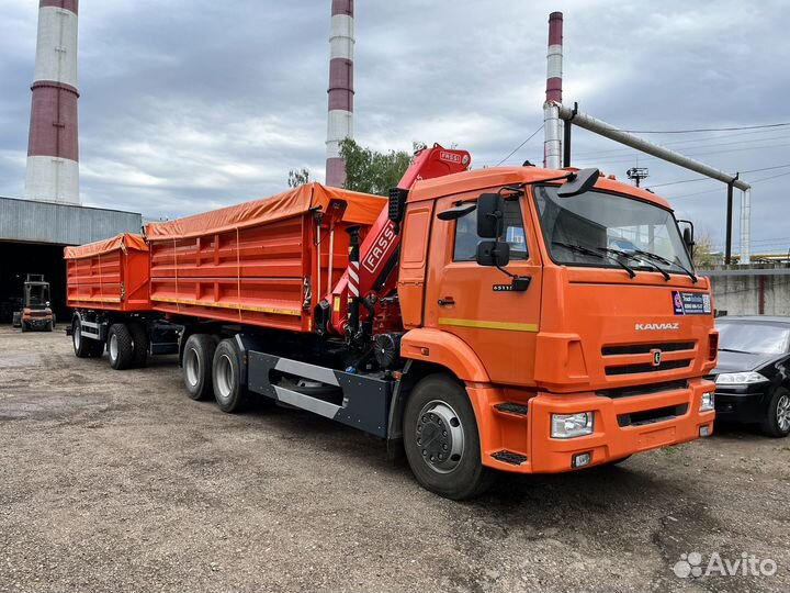 КамАЗ 65115 с КМУ, 2023