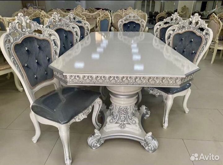 Столы и Стулья из Массива Дерева Новое v265