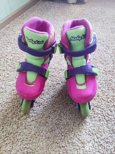 Роликовые коньки детские раздвижные 27,28,29