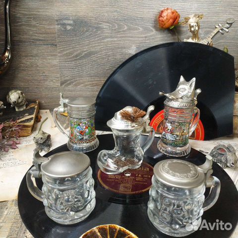 Антиквариат из Европы. Кружки для шнапса