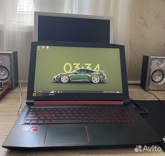 Acer nitro 5/ryzen 5/rx560x 4 gb/16 озу/512 gb ssd