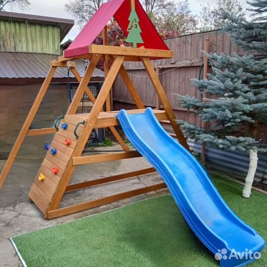 Площадка из клееного бруса