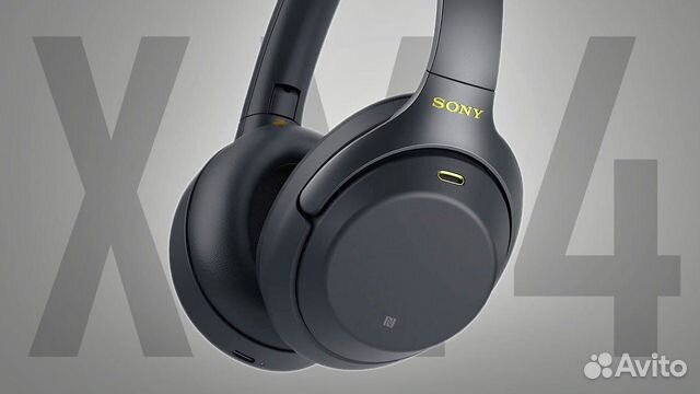 Sony wh 1000xm4 как подключить к пк Беспроводные наушники Sony WH-1000XM3 купить в Новосибирске Электроника Авито
