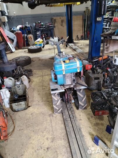 Мотоблок Нева мб 2 с прицепом