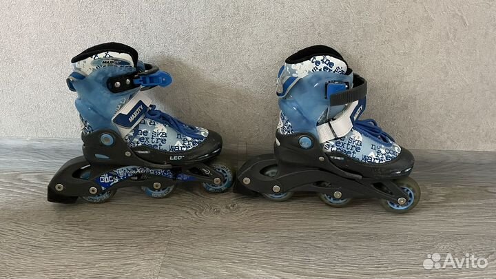 Роликовые коньки детские раздвижные 26 29