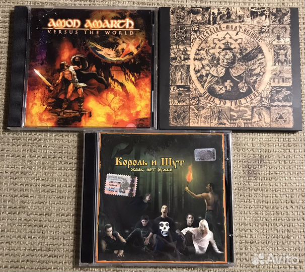 CD диски/рок/метал/Король и шут/Алиса/SMG и др