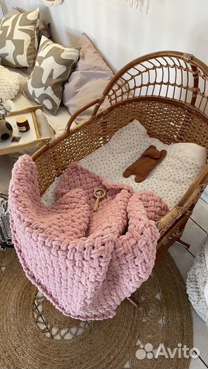 Плед, конверт на выписку ручной работы