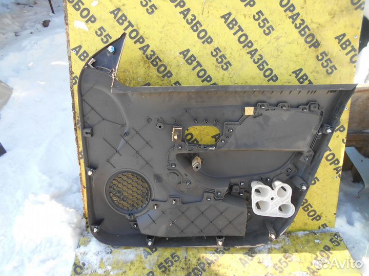 Обшивка двери перед левой Renault Logan II 2014)