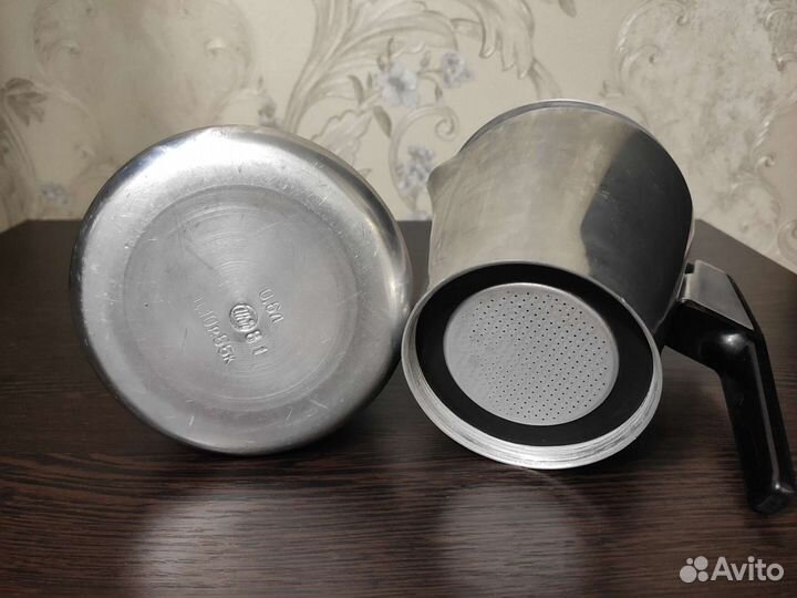 Кофейник гейзерный. Винтаж