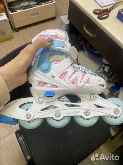 Роликовые коньки детские для девочки