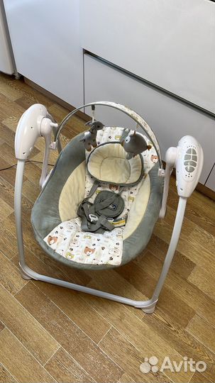 Электрокачели шезлонг