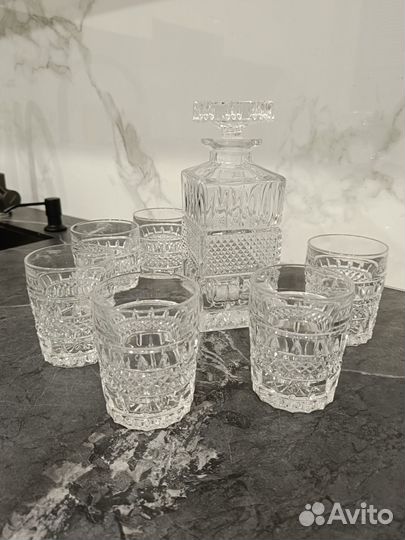 Хрустальный набор для виски