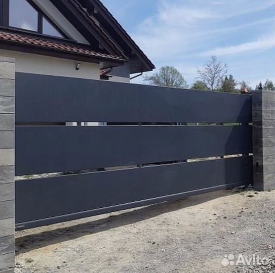 Ворота под ключ с гарантией