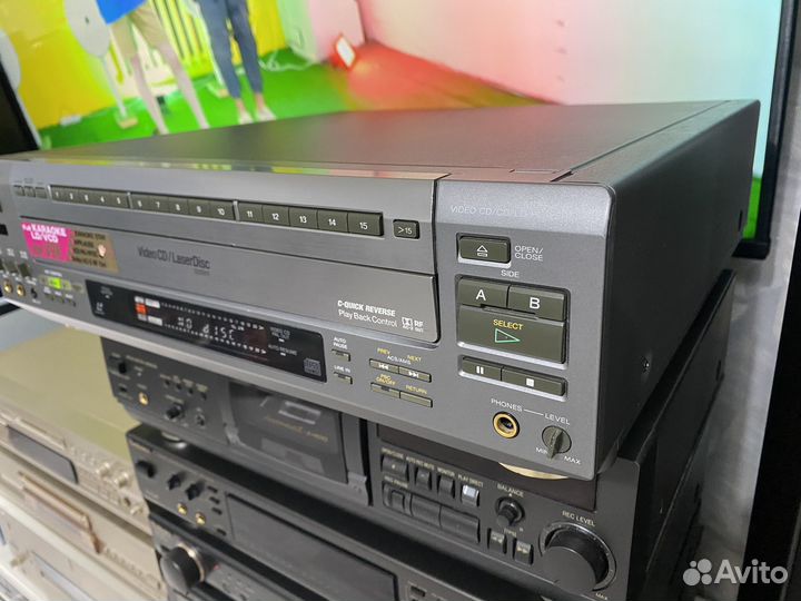 Sony mdp-v9k cd/video cd проигрыватель