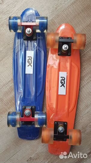 Пенниборд (мини-круизер) PNB-07 светящиеся колеса