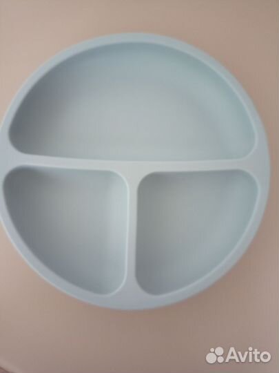 Тарелка силиконовая на присосках