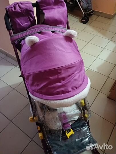 Коляска санки