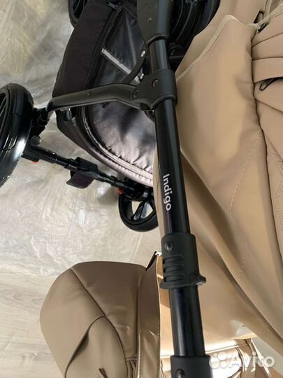 Коляска 2 в 1 эко кожа