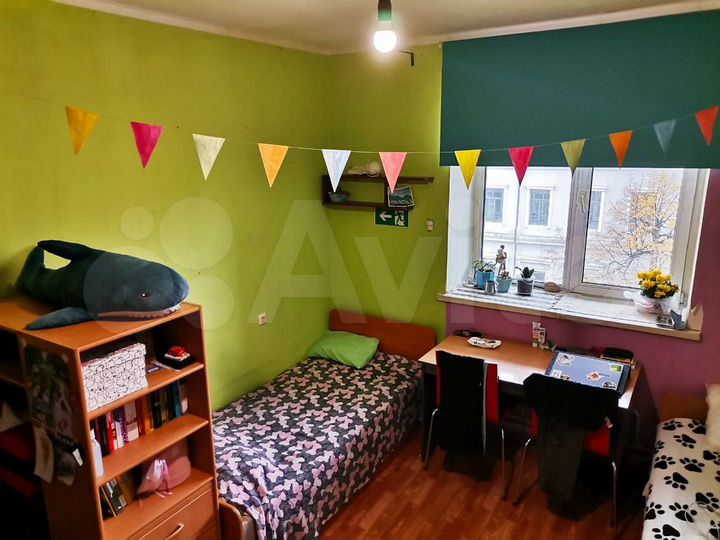 Комната 14 м² в 2-к., 4/5 эт.