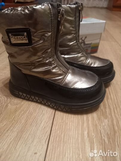 Сапоги дутики для девочки Kenka 24