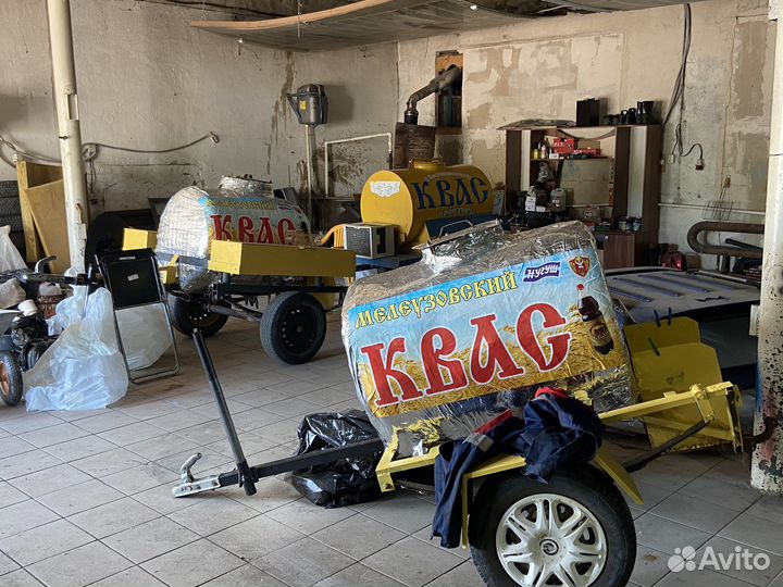 Прицеп бочка для кваса