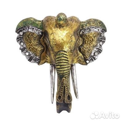 Голова слона маска 30-30см Албезия