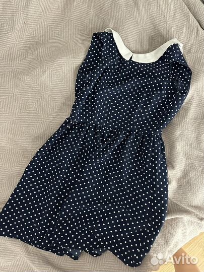 Платье в горошек ретро