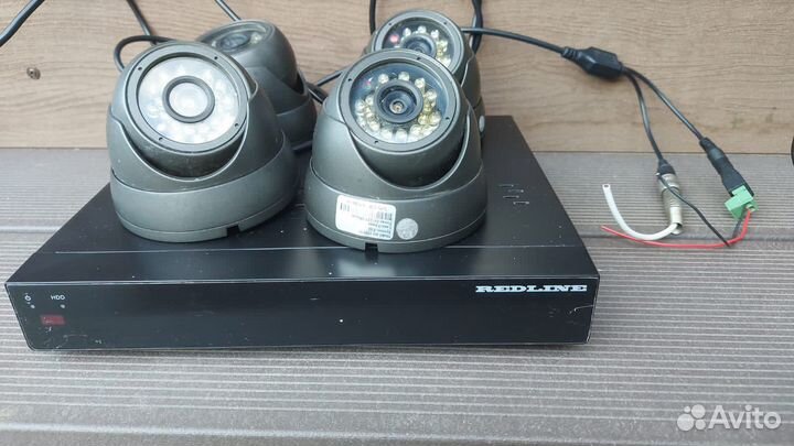 Комплект видеонаблюдения 4 камеры