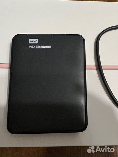 Переносной жёсткий диск WD Elements 500 Гб