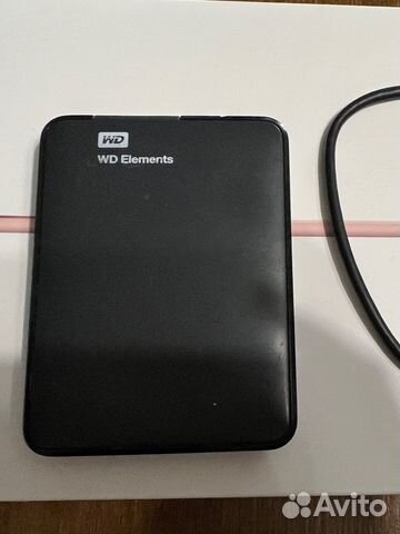 Переносной жёсткий диск WD Elements 500 Гб
