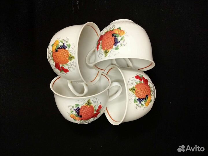 Сервиз кувшин и чашки Полонский фарфор СССР