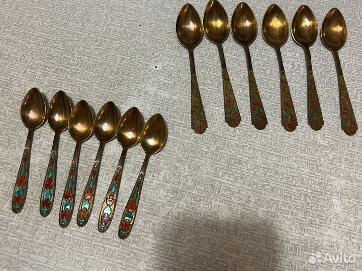 Старинные чайные и кофейные ложки