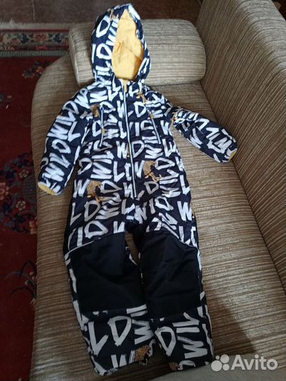 Детский зимний комбинезон на девочку