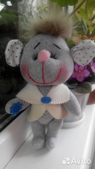 Авторская игрушка Мышка