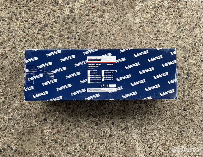 Головка блока цилиндров умз 4216