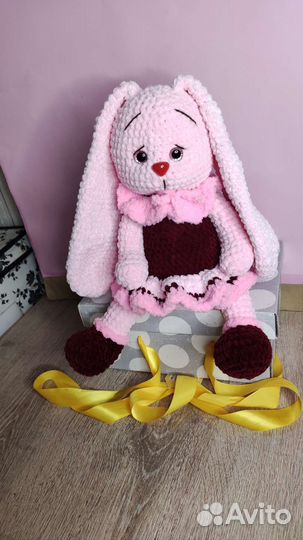 Мягкая игрушка заяц