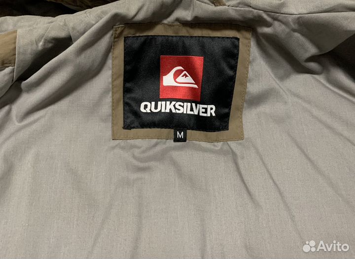 Куртка мужская quiksilver vislon YKK 8vss zipper