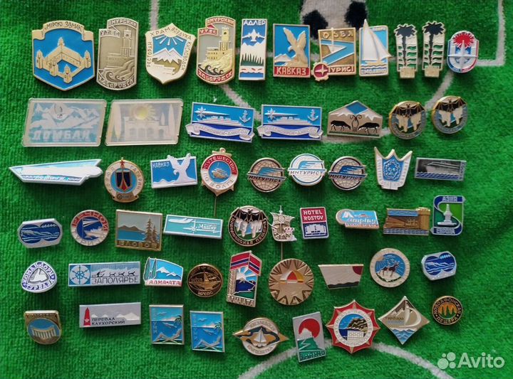 Значки СССР туризм турист