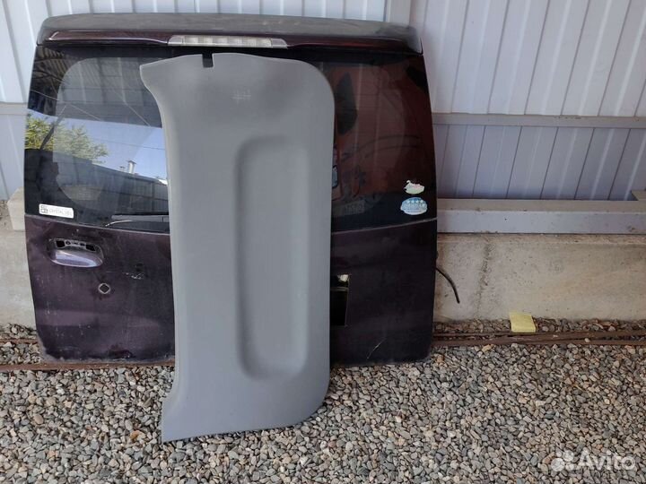 Daihatsu move L175S 2009г Задняя дверь