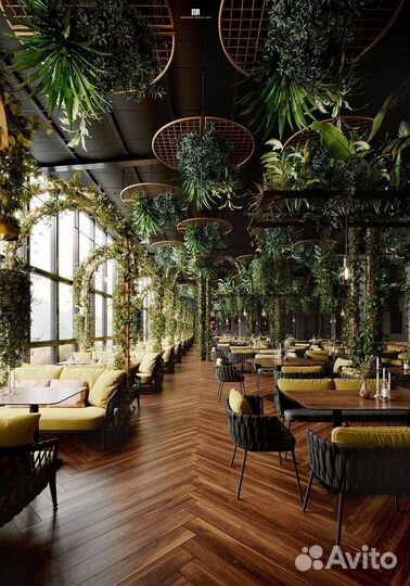 Стабилизированный мох. Озеленение. Фитостена