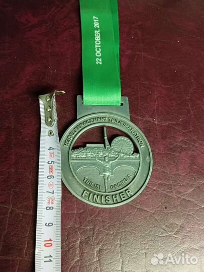 Медаль марафон Тбилиси Грузия