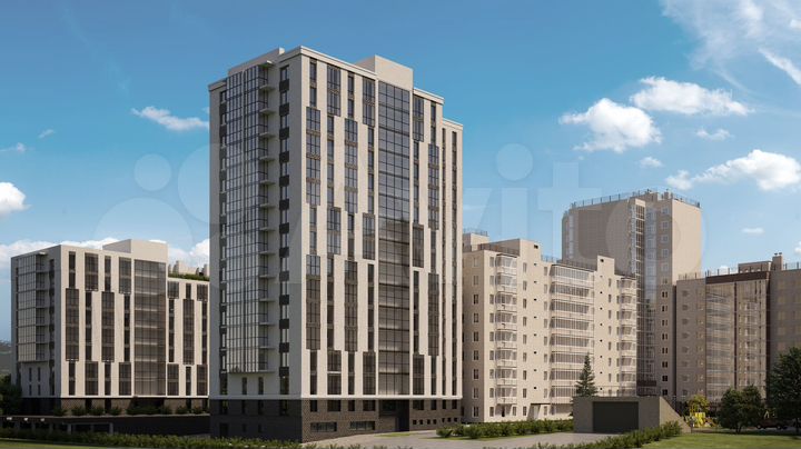 1-к. квартира, 46,7 м², 7/15 эт.